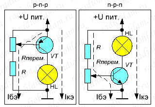 Работа биполярного транзистора в качестве усилителя