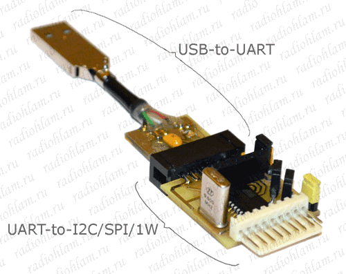 USB-программатор SPI-flash
